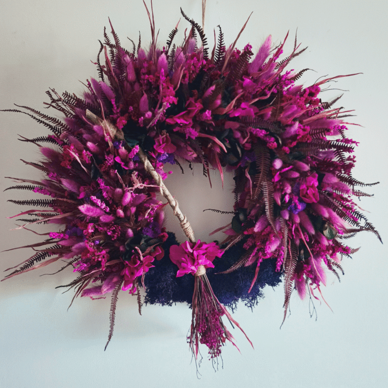 Wianek Miotła Czarownicy