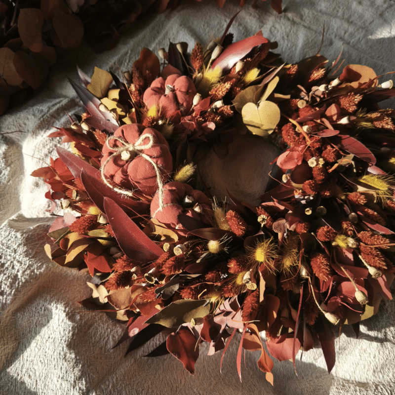 Wianek Dyniowy Eukaliptus