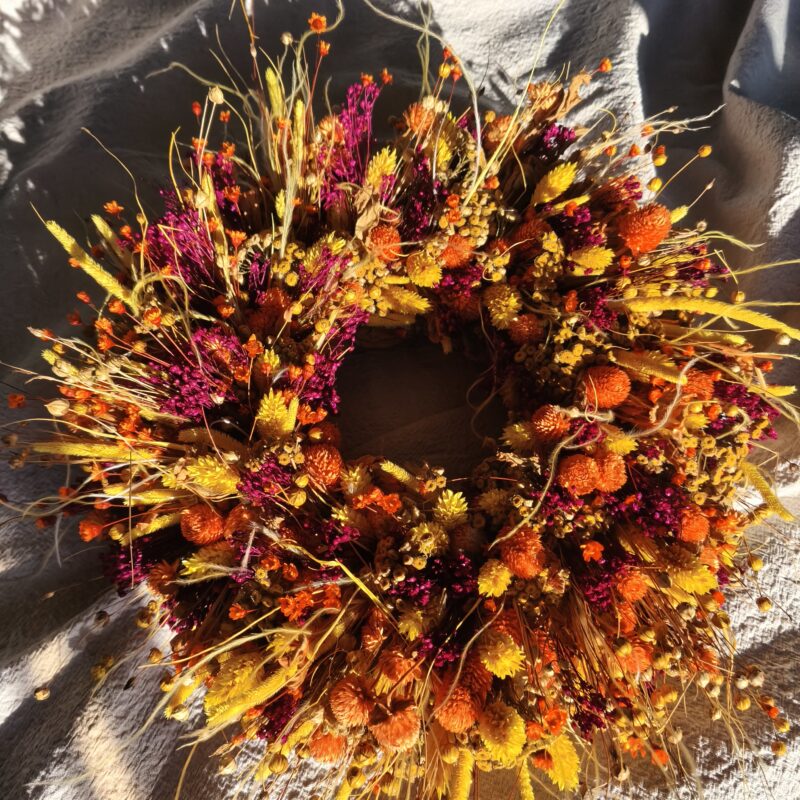 Słoneczny Jesienny Wianek